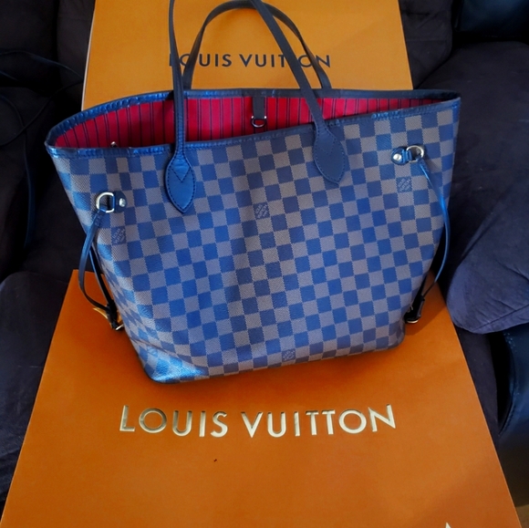Louis Vuitton Handbags - L.V. Neverfull MM Damier Ebene